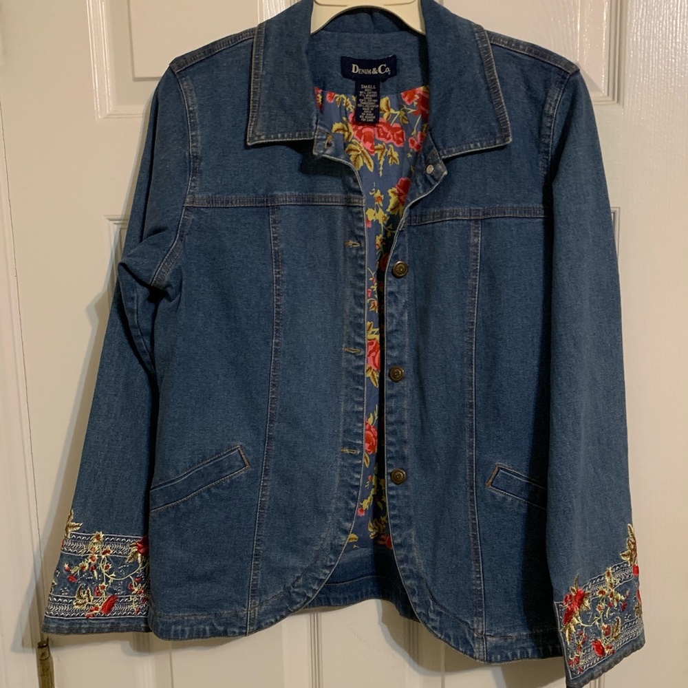 Jean Jacket by Denim & Co, Size: Small